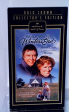 VHS Sarah Plain & Tall Winter's End 1999 Glenn Close Hallmark Gold
