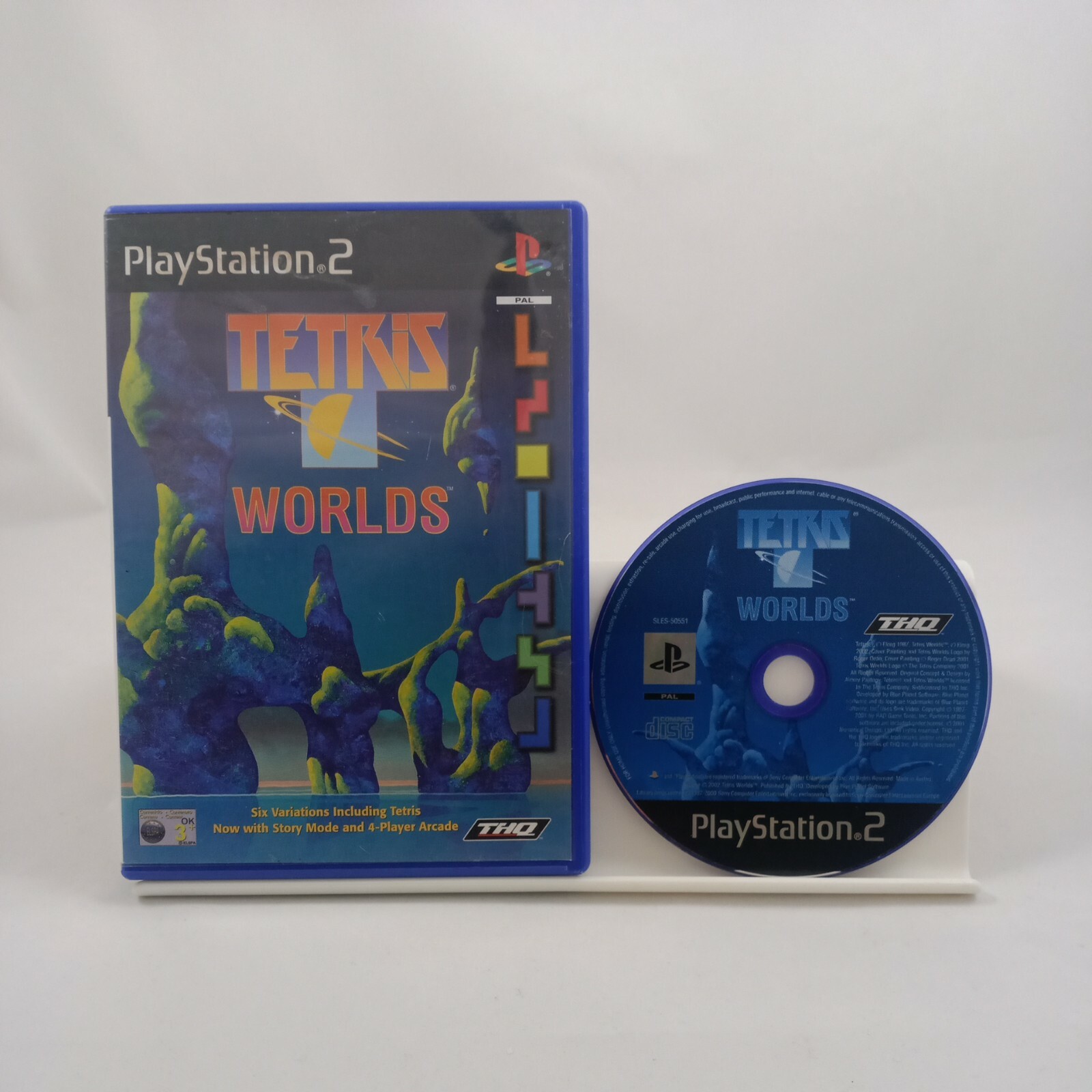 TETRIS WORLDS PlayStation 2 PS2 Case & Disc game