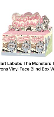 Pop Mart Labubu The Monsters Tasty Macarons Vinyl Face Blind Box Set