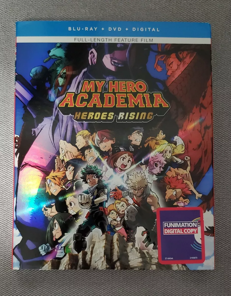 My Hero Academia: Heroes Rising (Blu-ray + DVD + Digital code +