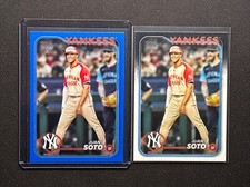 Juan Soto 2024 Topps Update Series All Star Game #ASG-7 Royal Blue/Base Yankees