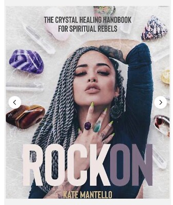 Rock On: Crystal Healing Handbook by Kate Mantello new  ppd + free crystal