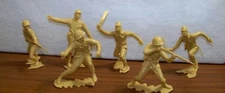 Marx Toys, WW II Series, Set of 6 inch figures Japanese
