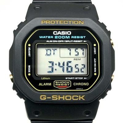 Casio G-Shock DW-5600C-9V Overseas Speed M901 Gold Version Used | eBay