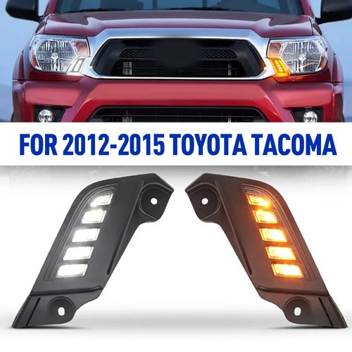 LED Daytime Running Light Headlight Side Lamp For 2012-2015 Toyota Tacoma. - Bild 12 von 22
