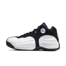 [CV8926-105] Mens Air Jordan RETRO JUMPMAN TEAM 1 'WHITE BLACK FIELD PURPLE'