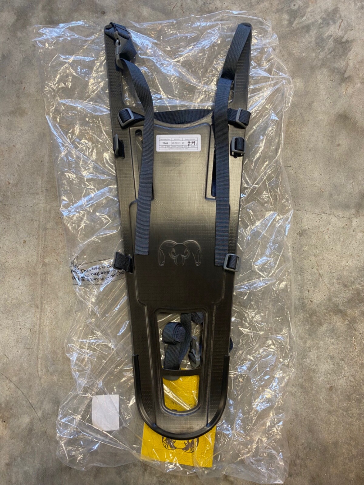 carbon fiber pack frame