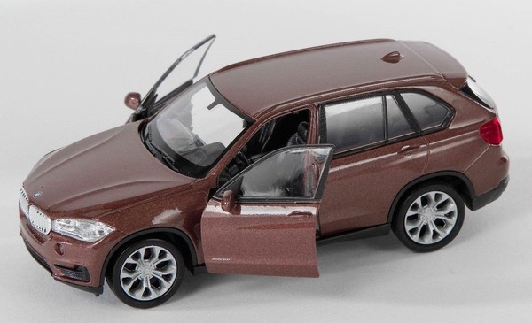 Blitz Versand Bmw X5 (Achtung Grau / Gray) Welly Modell Auto 1:34-39 Neu & Ovp-image