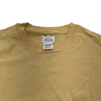 NOS 90's 2000s Y2K Vintage Champion Blank T-shirt Basic Medium