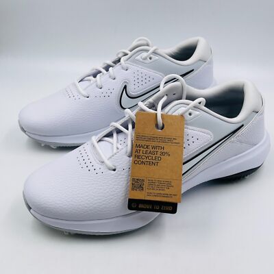 Nike Victory Pro 3 White Pure Platinum Golf Shoes DX9028-101
