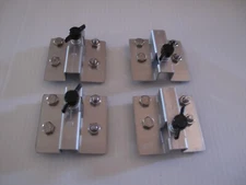 (SLUICE BOX NOT INCLUDED) 4 BRACKETS ONIY NO LEGS MADE IN USA