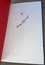 Margaret Atwood Signed book Burning Questions