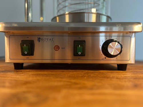 Hot Dog Maker 2 Spieße, Royal Catering Hot Dog Steamer - Bild 2 von 7