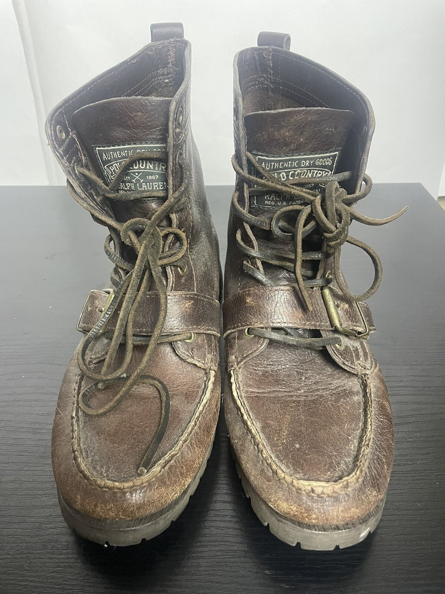 靴 90s RALPH LAUREN COUNTRY Western Boots Vintage cowboy boots ralph lauren - Gem