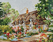 Needlepoint Tapestry Painted Canvas Gobelin 11864 - Landscape. 20"x24"