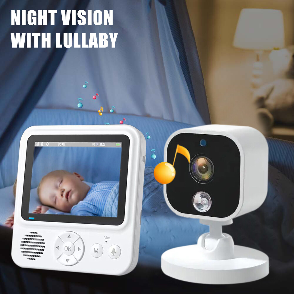Smart Baby Monitor with 720P HD Camera 2.8