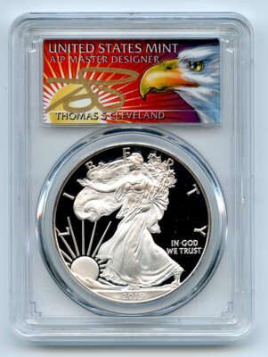 First Proof Reverse Palladium $25 2019-W 十二年 中華民国 1oz銀メダル DCAM PR70 PCGS 2019年 Day Reagan Issue of コレクション
