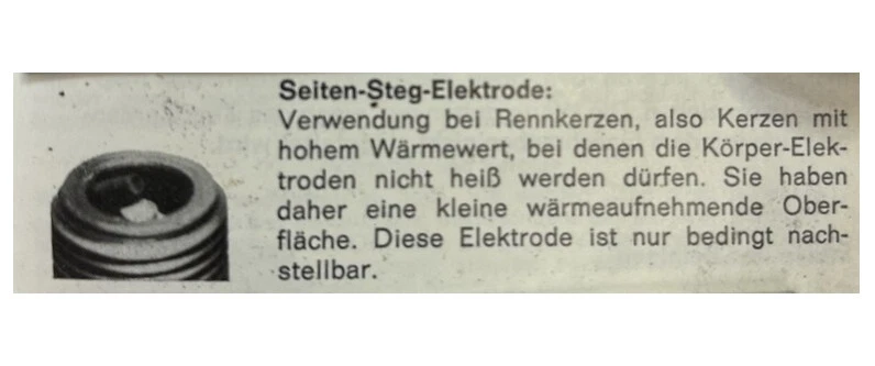 Originale 1927 - Typ: R-1 - Oldtimer Zündkerze m. Seitenstegelektrode, Rennkerze - Bild 4 von 4