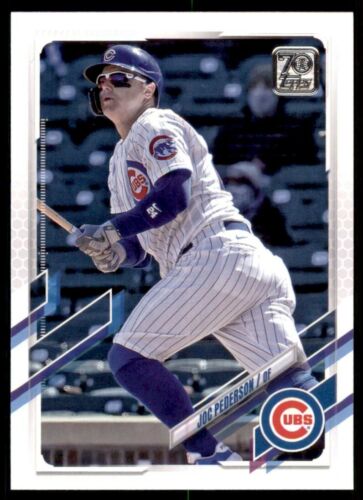 2021 Update Base #US226 Joc Pederson - Chicago Cubs - Picture 1 of 2