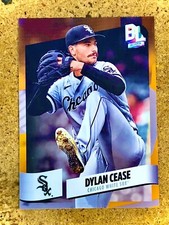 2024 Topps Big League Baseball Electric Orange Foil Dylan Cease #240 San Diego