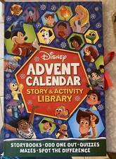 Disney Character Advent Calendar Any Occasion Books Activities Retails 29.95