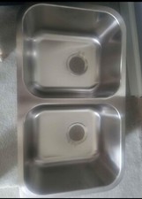 Allora Stainless Steel double bowl deep kitchen sink