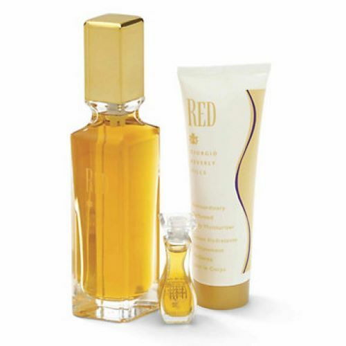 red giorgio beverly hills gift set