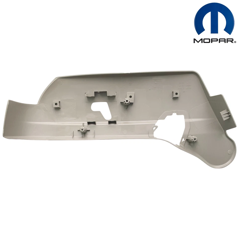 DRIVER LH SEAT TRACK TRIM for 2004-2009 DODGE DURANGO KHAKI MOPAR OEM 68004466AC - Image 3 of 4