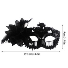 Venezianische Maske Aus Metall – Damen-Maskerade-Maske Mit Augenklappe Für Karneval & Mottoparty