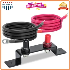 Briidea Battery Jump Post,Remote Charging Terminals Kit for UTV, ATV, Car, Truck