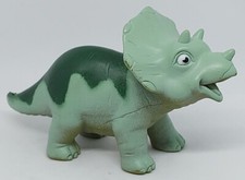 Soft Rubber Dinosaur Squeeze Play Triceratops Baby Toy Major dinosaur