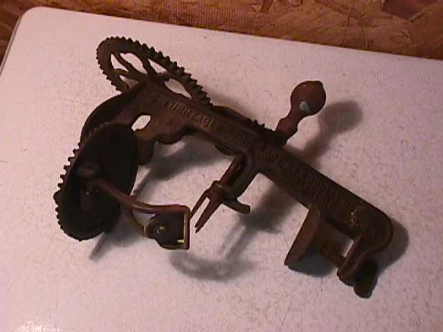 1898 Goodell Cast Iron Apple Peeler #2