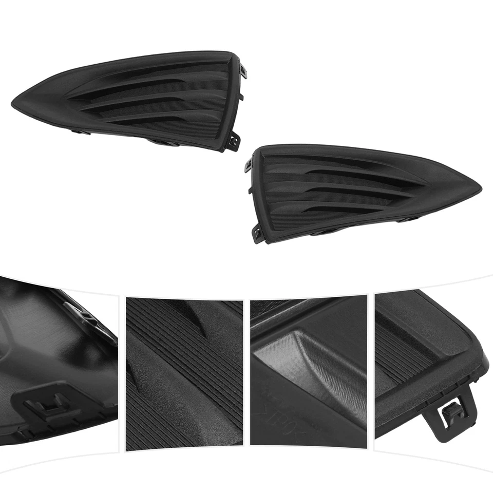 Front Left+Right Bumper Fog Light Cover for Chevrolet Cruze L LS LT 1.4L/LT 2019 Foto 4 de 4