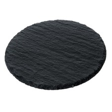 SCHIEFER DEKOPLATTE. RUND