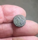 Nice, early 1800's Eagle and shield button-Found Fort Fillmore, New Mexico