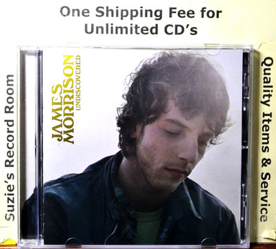 CD James Morrison Undiscovered EX++ NICE COPY You Give Me Something -COUPONS!