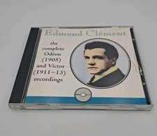 Edmond Clement The Complete Odeon (1905) and Victor Recordings (1911-1913) CD