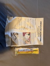 Punch Needle Tool with Wooden Handle Vintage Original Packaging