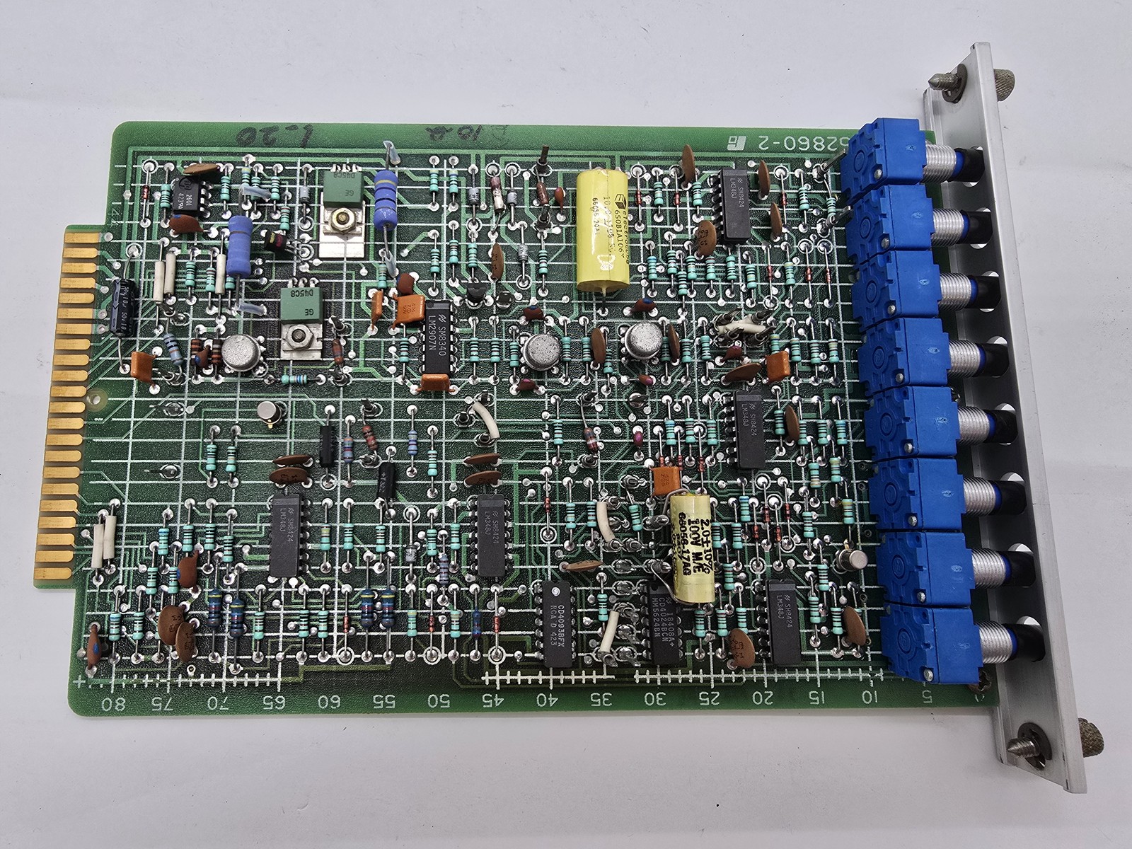 Reliance 0-52860-2 VSAC Voltage Analog Inverter Source Circuit Board Used