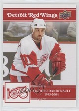 2025 Upper Deck Detroit Red Wings Centennial Box Set Mathieu Dandenault #40 2o7