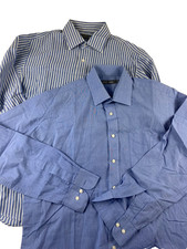 Marks  Spencer Men  s 2 X Shirt Set Button Up Long Sleeve Collar 41cm Size L