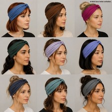 Marken-Damen-Haarband von "Get Fabulous" 90% Baumwolle 10% Elasthan ohne Kratzen