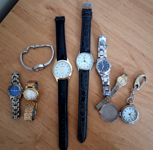 Job lot vintage watches spares or repair Seiko Rotary LouisPicard  Accurist etc.