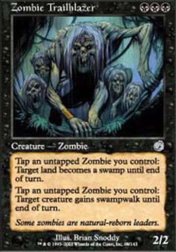 Zombie Trailblazer NM, English MTG Torment