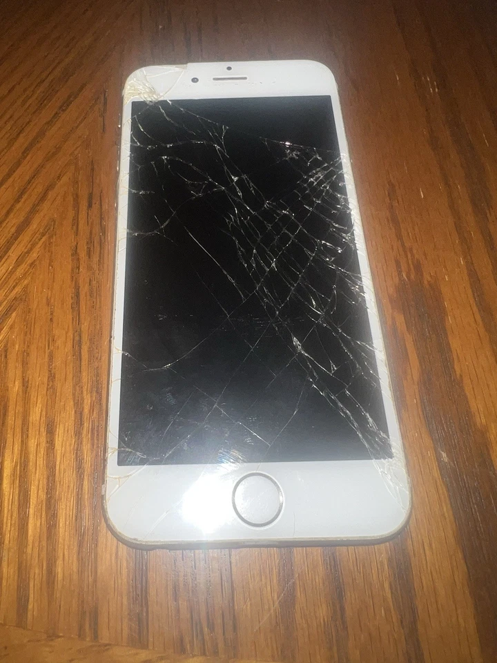 Teléfono Celular Apple iPhone 6 A1586 Funciona, Pantalla Rota - Blanco Con Caja Foto 3 de 4