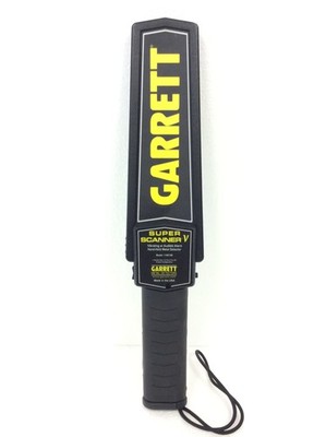 Garret Security Systems 1165180 Super Scanner V Hand-Held Metal Detector, WORKS