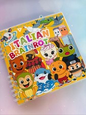 Italian Brainrot, Busy book, Smart book, Board game, Travel Toys, Quiet Book