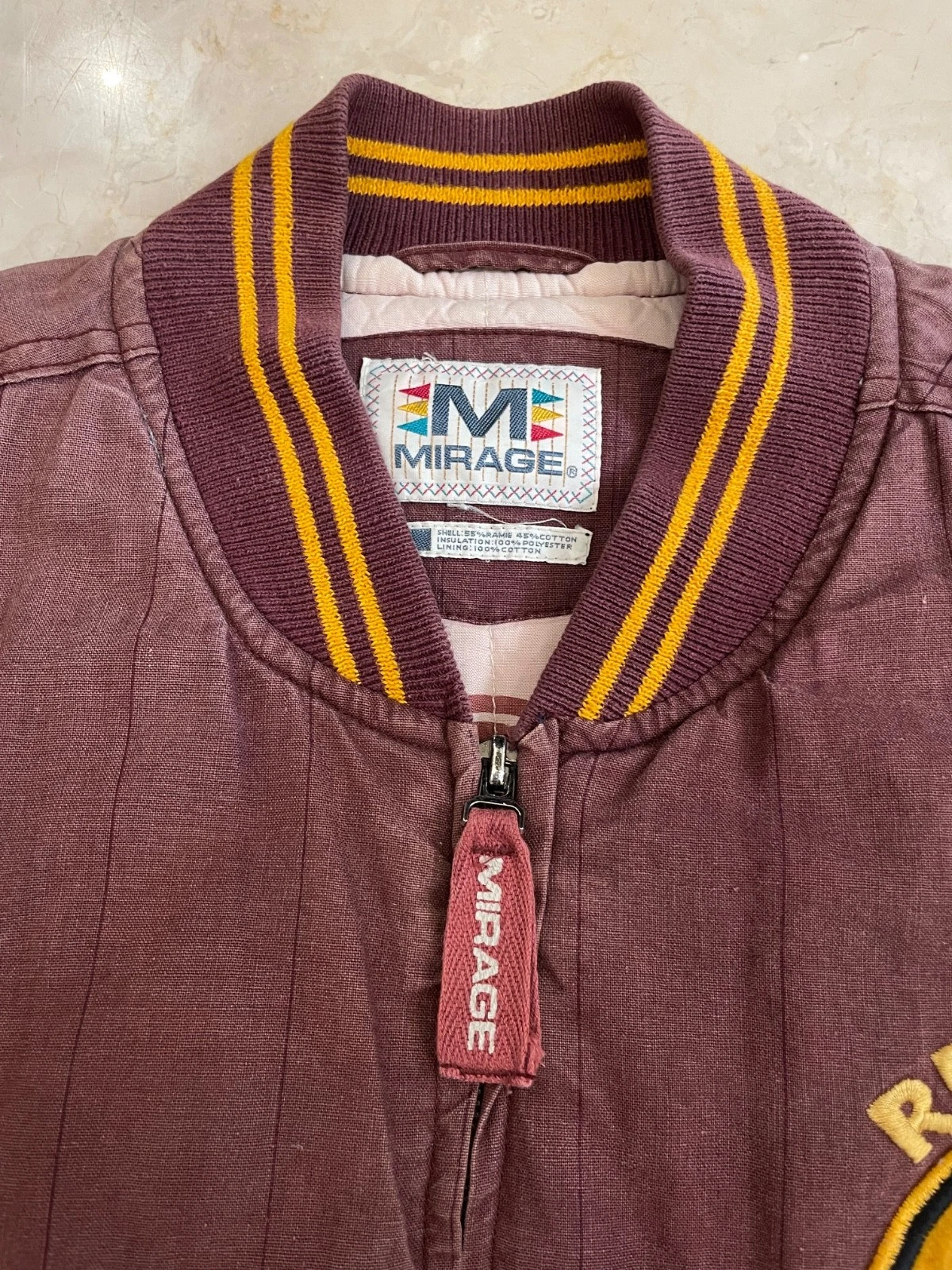 Vintage Washington Redskins NFL Mirage Bomber Jacket image 6