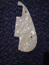 Original 2000s Gretsch Pro Jet Mini Humbucker 3-ply Aged Pearloid Pickguard Assy