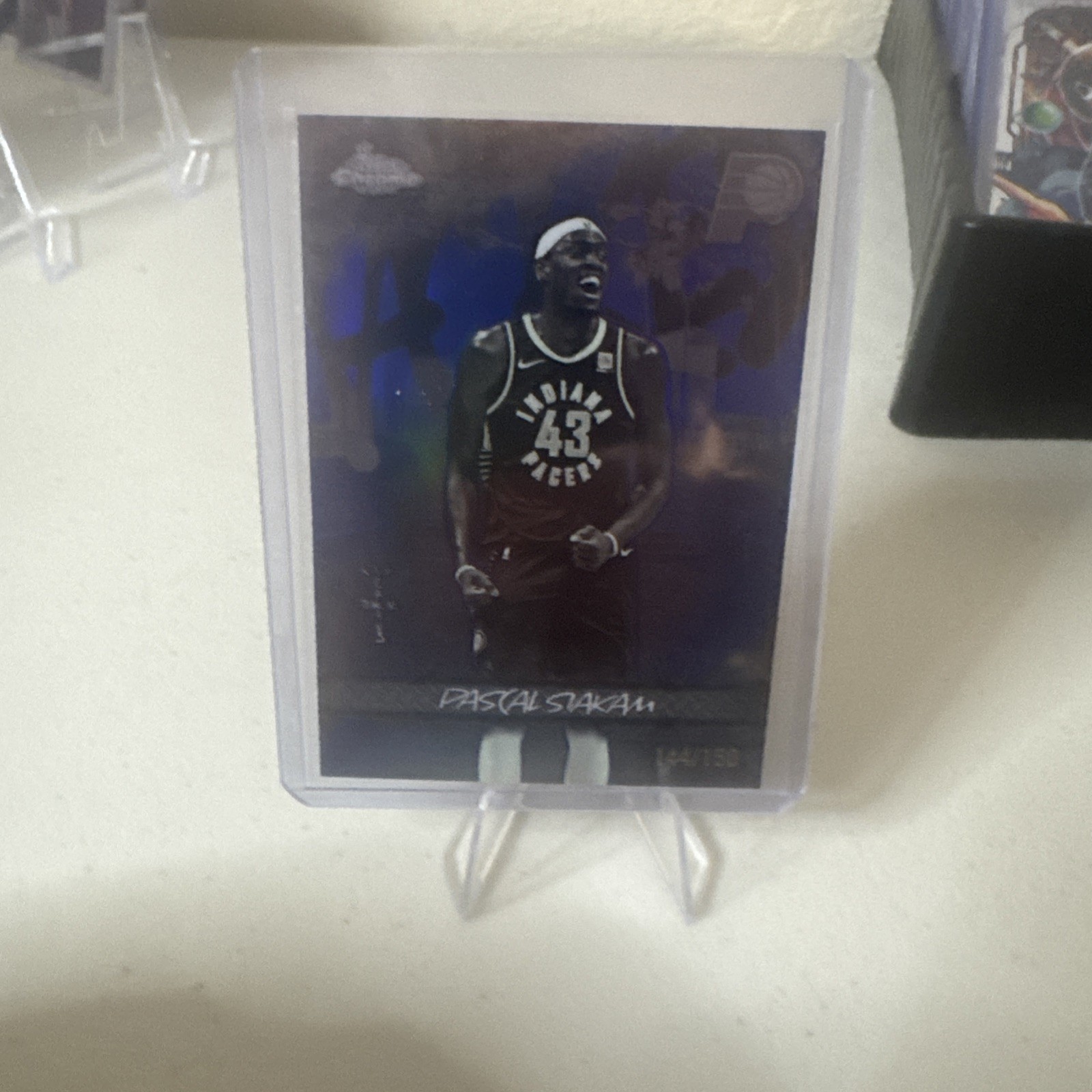 2025-26 Topps Chrome Cactus Jack - Jacked Up Pascal Siakam #JU-29 Blue Refr /150